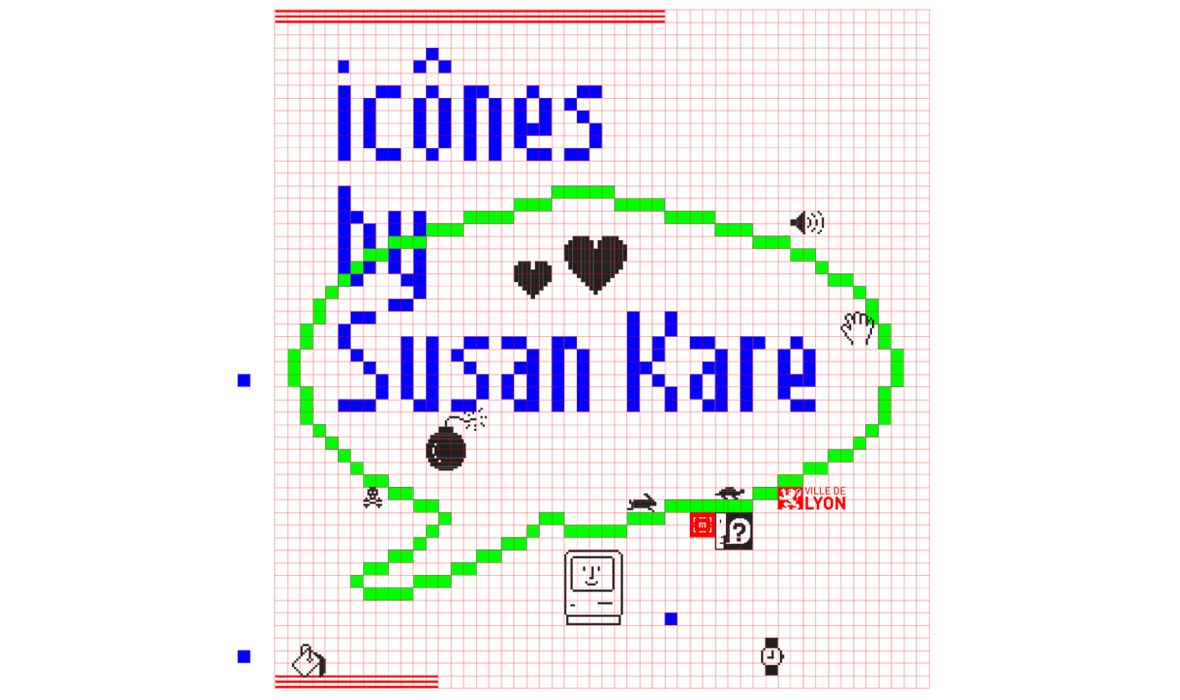 Icônes by Susan Kare