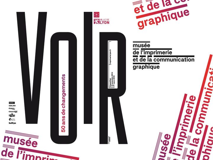 Affiche de l'exposition Voir ! © B205