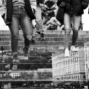 images de ville photo carree