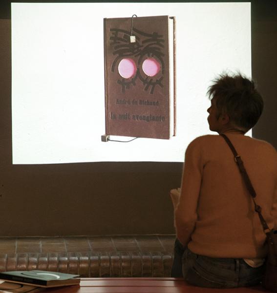 projection d'une image d'un livre des édtions ODRM