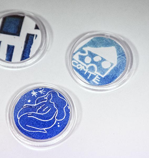 badges bijoux