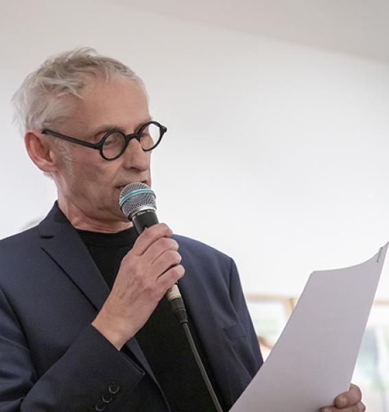 portrait du graphiste Michel Lepetitdidier