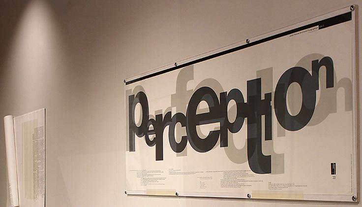 Vue de l'exposition Typo - ANRT