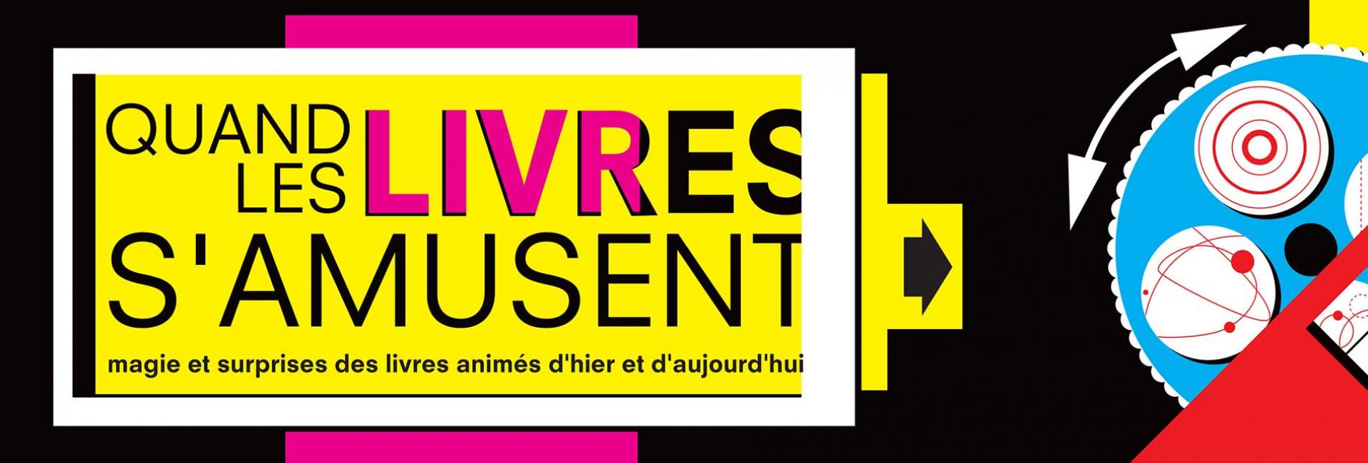 Affiche exposition Livres animés