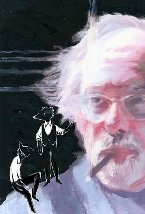 Portrait de Art Spiegelman par Chloé Cruchaudet