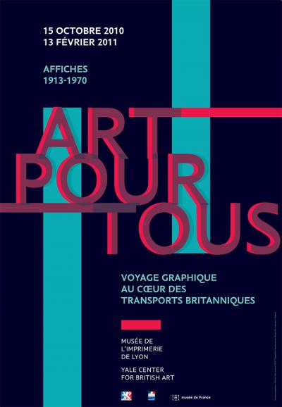 Affiche de l'exposition Art pour tous