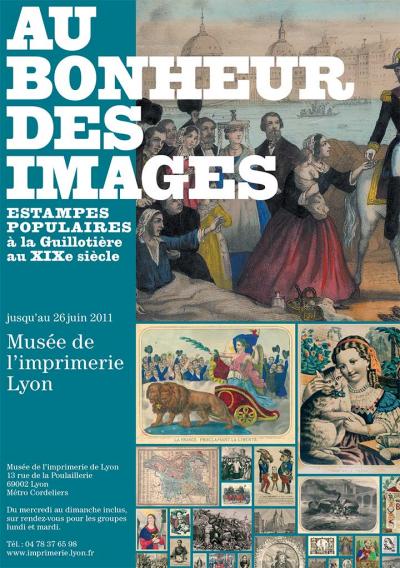 Affiche de l'exposition Au bonheur des images