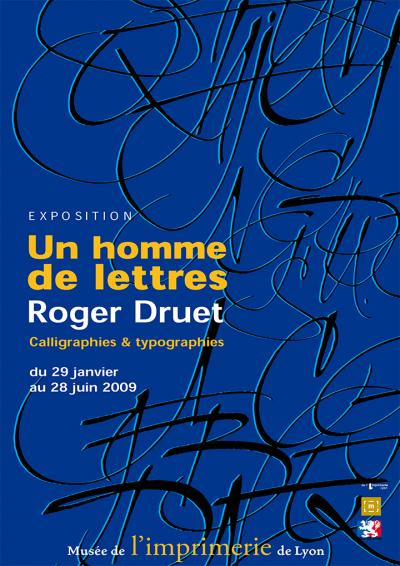 Affiche exposition Roger Druet
