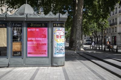 affiche ukraine republique sourde espace public