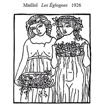 Maillol, les Eglogues, 1926. © J.M. Galland