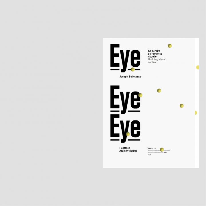 couverture ouvrage eye eye eye