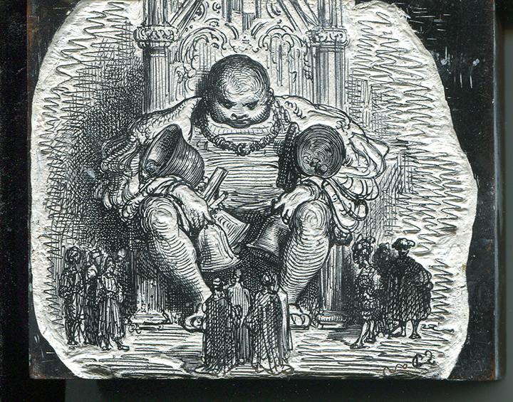 Gravure sur bois d'une illustration de Gustave Doré
