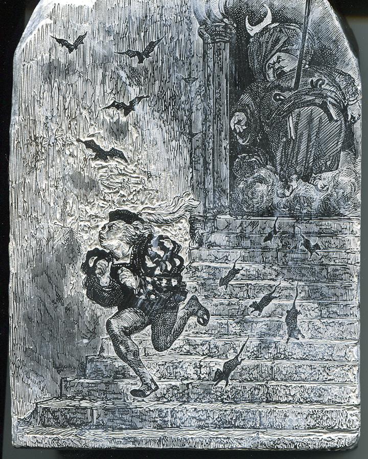 Gravure sur bois d'une illustration de Gustave Doré