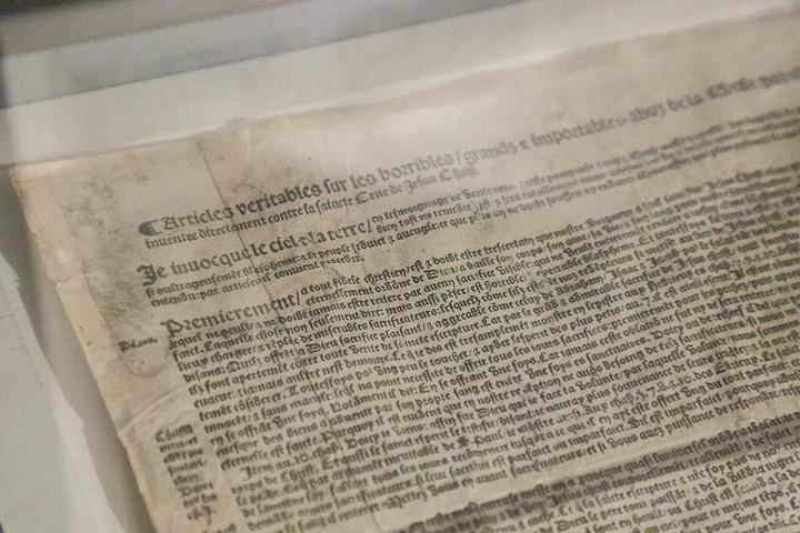 vue de Le Placard de 1534 contre la Messe (inv_351)