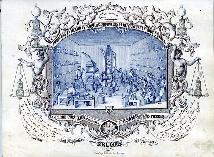 Carte Porcelaine, ca. 1850, collection privée. © Bellenger