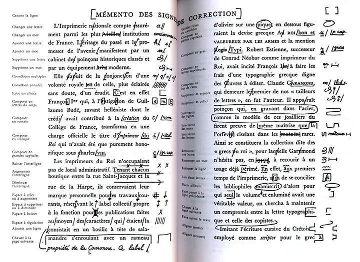 coquille typographique